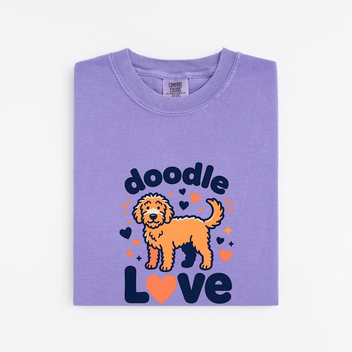 Doodle Love Shirt, Goldendoodle Mom Tee, Labradoodle Dog Lover Gift, Cute Puppy Shirt