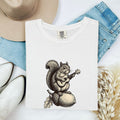 Squirrel Guitar Shirt, Funny Animal Tee, Music Lover Gift, Guitar Player Shirt