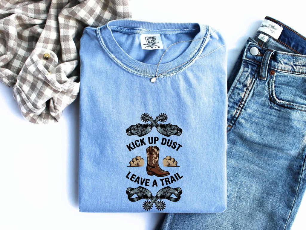 Cowgirl Shirt, Western Graphic Tee, Cowboy Boots Shirt, Rodeo Gift for Women