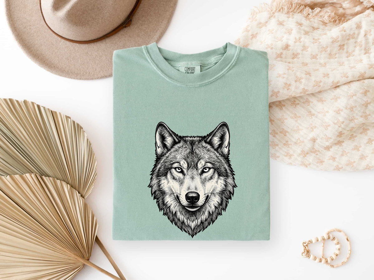 Wolf Shirt, Wildlife Graphic Tee, Wolf Lover Gift, Nature Lover Shirt
