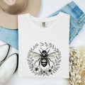 Bee Shirt, Botanical Bee Tee, Wildflower Shirt, Bee Lover Gift, Gardener Gift