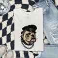 Bulldog Biker Shirt, Funny Motorcycle Dog Tee, Bulldog Lover Gift