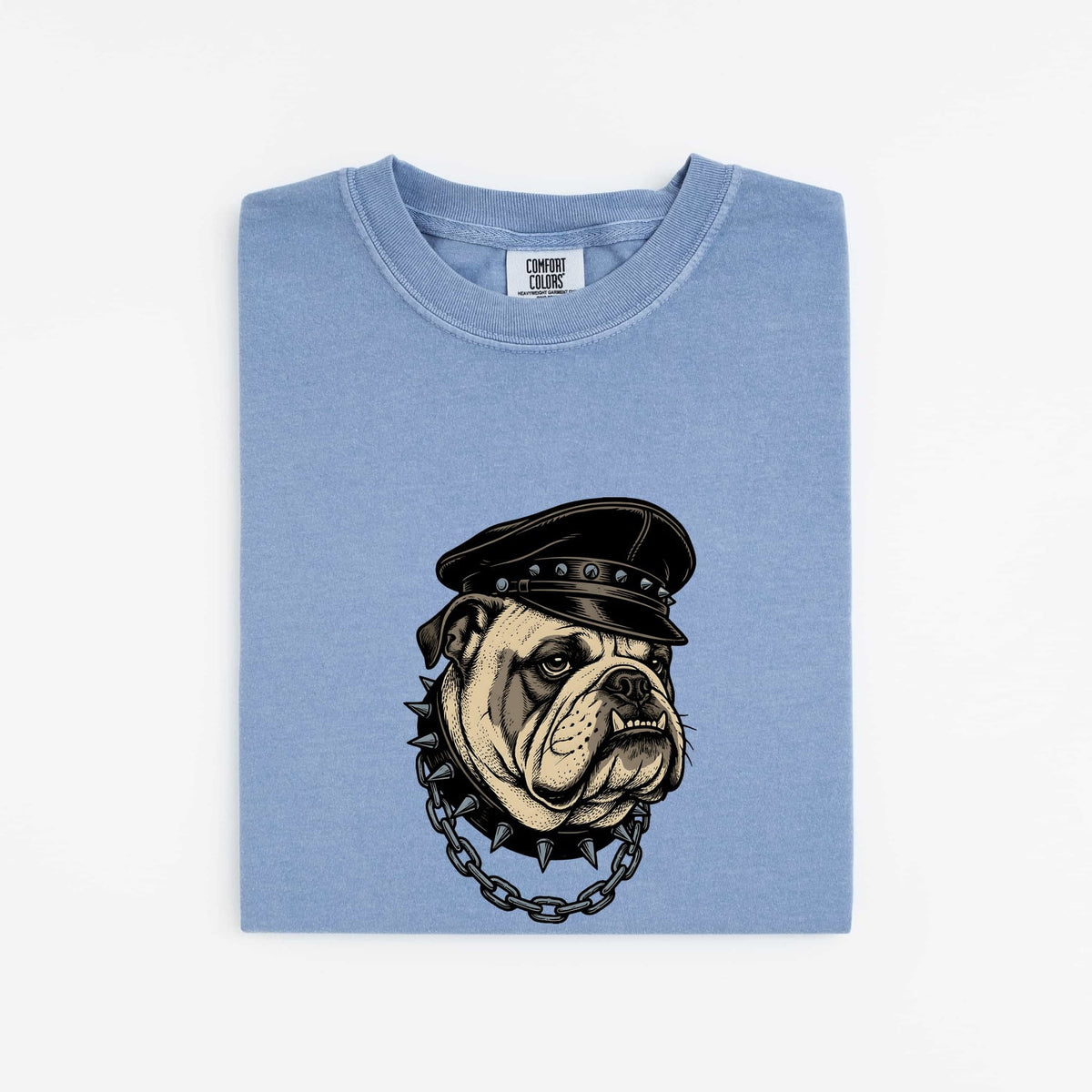 Bulldog Biker Shirt, Funny Motorcycle Dog Tee, Bulldog Lover Gift