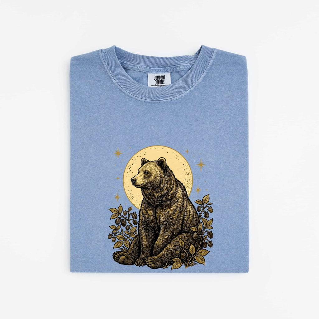 Vintage Bear Shirt, Woodland Wildlife Tee, Nature Lover Gift