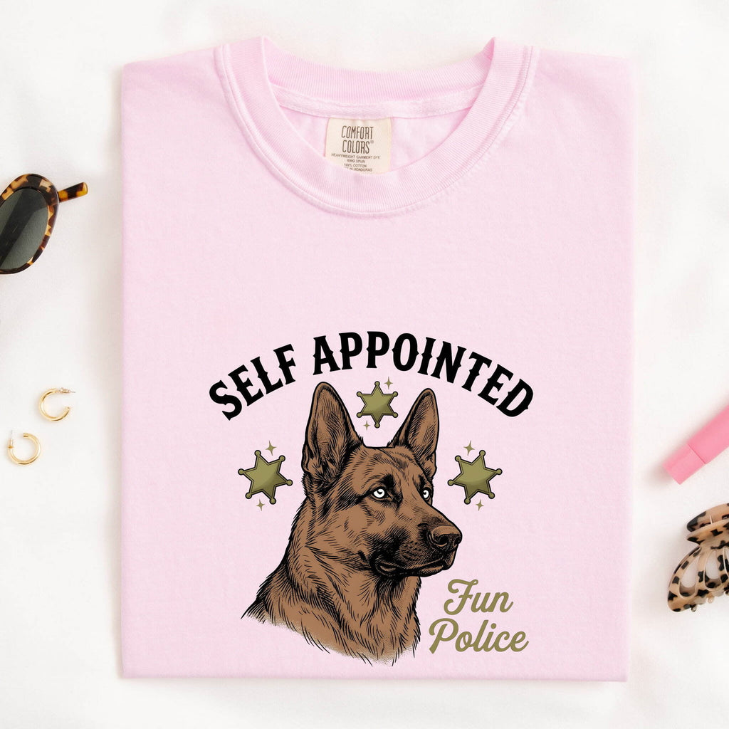 German Shepherd Shirt, Funny Dog Lover Tee, Fun Police Dog Mom Gift