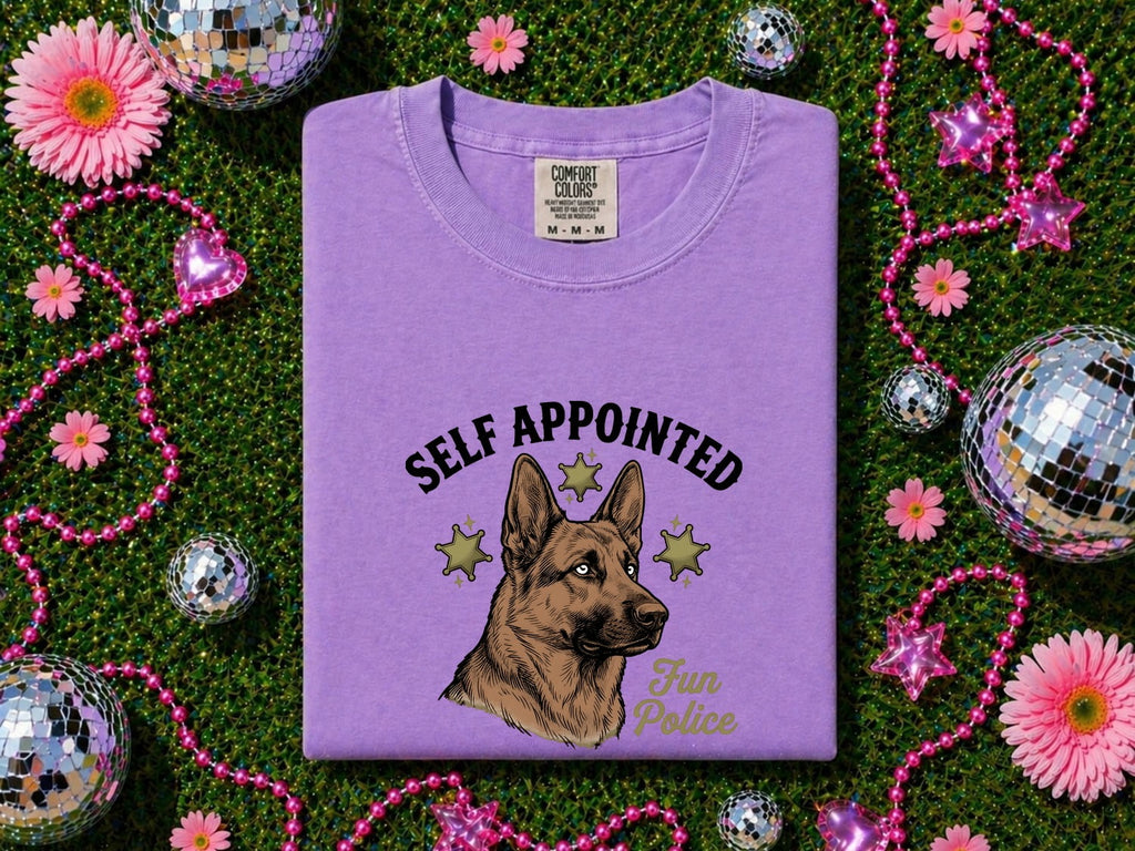German Shepherd Shirt, Funny Dog Lover Tee, Fun Police Dog Mom Gift