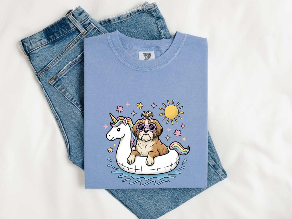 Shih Tzu Shirt, Funny Dog Mom Tee, Shih Tzu Lover Gift, Cute Summer Dog Shirt