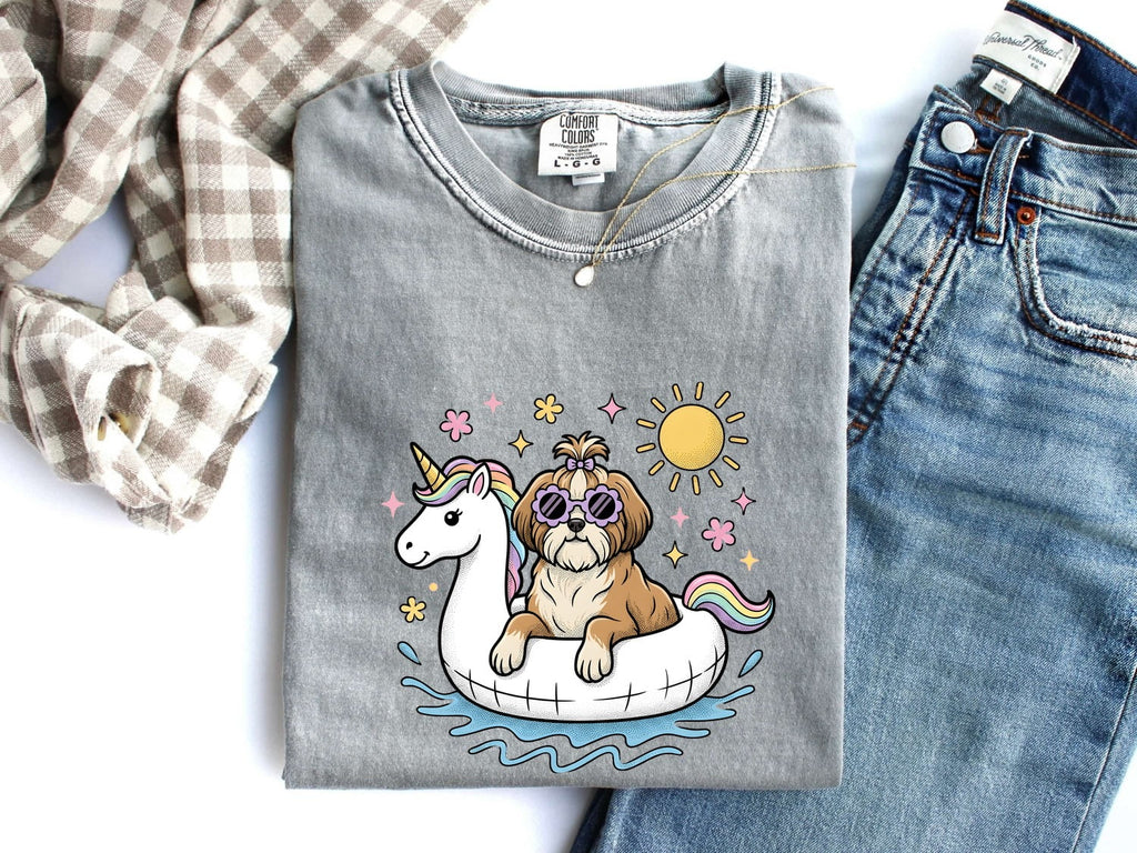 Shih Tzu Shirt, Funny Dog Mom Tee, Shih Tzu Lover Gift, Cute Summer Dog Shirt