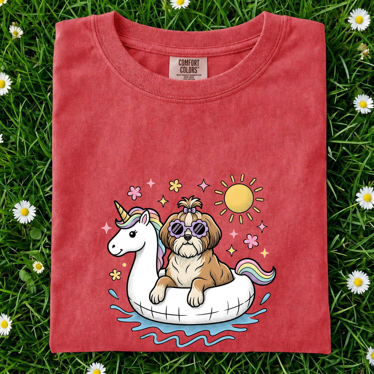 Shih Tzu Shirt, Funny Dog Mom Tee, Shih Tzu Lover Gift, Cute Summer Dog Shirt