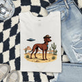 Cowboy Dog Shirt, Western Dog Tee, Funny Ranch Dog Shirt, Cowgirl Gift