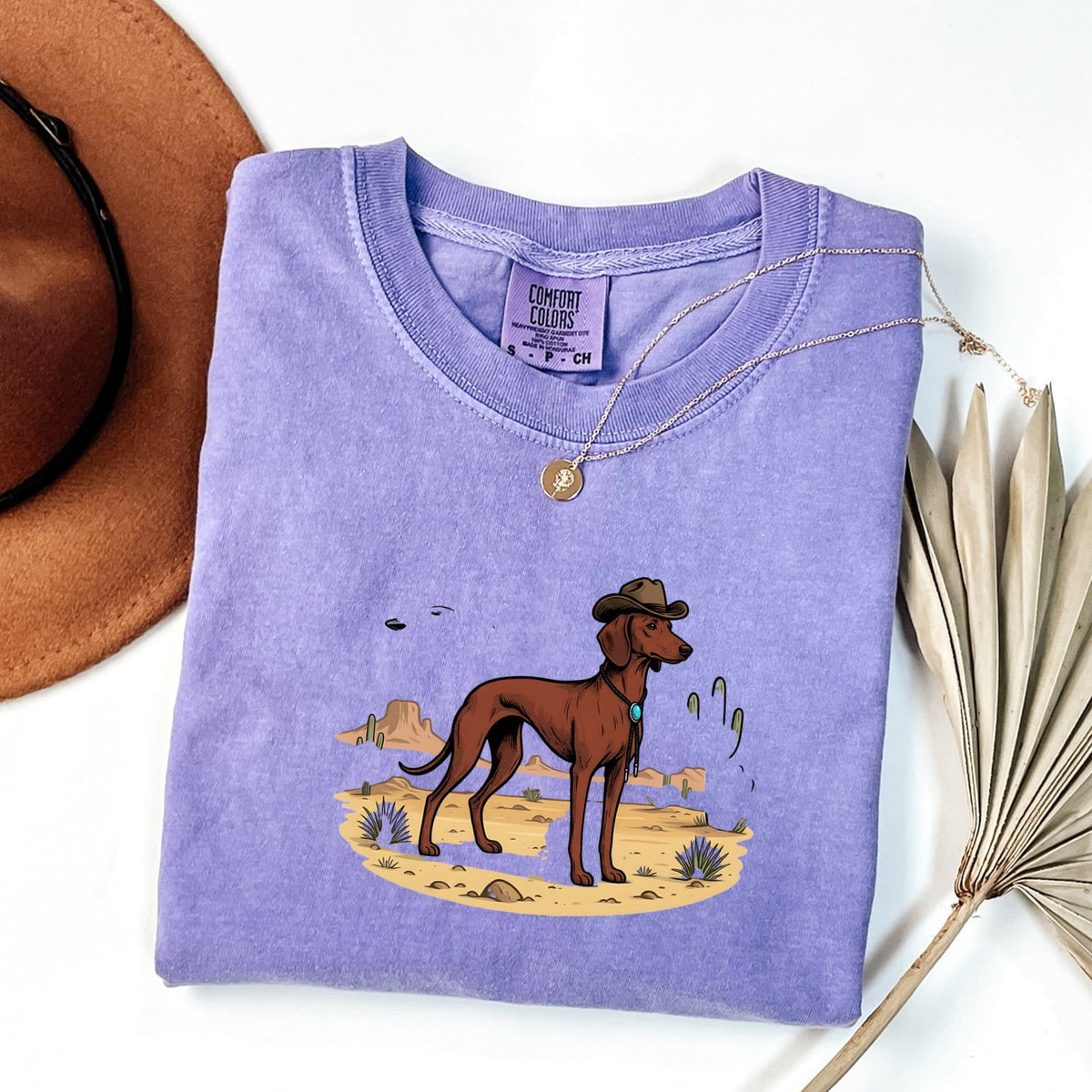 Cowboy Dog Shirt, Western Dog Tee, Funny Ranch Dog Shirt, Cowgirl Gift