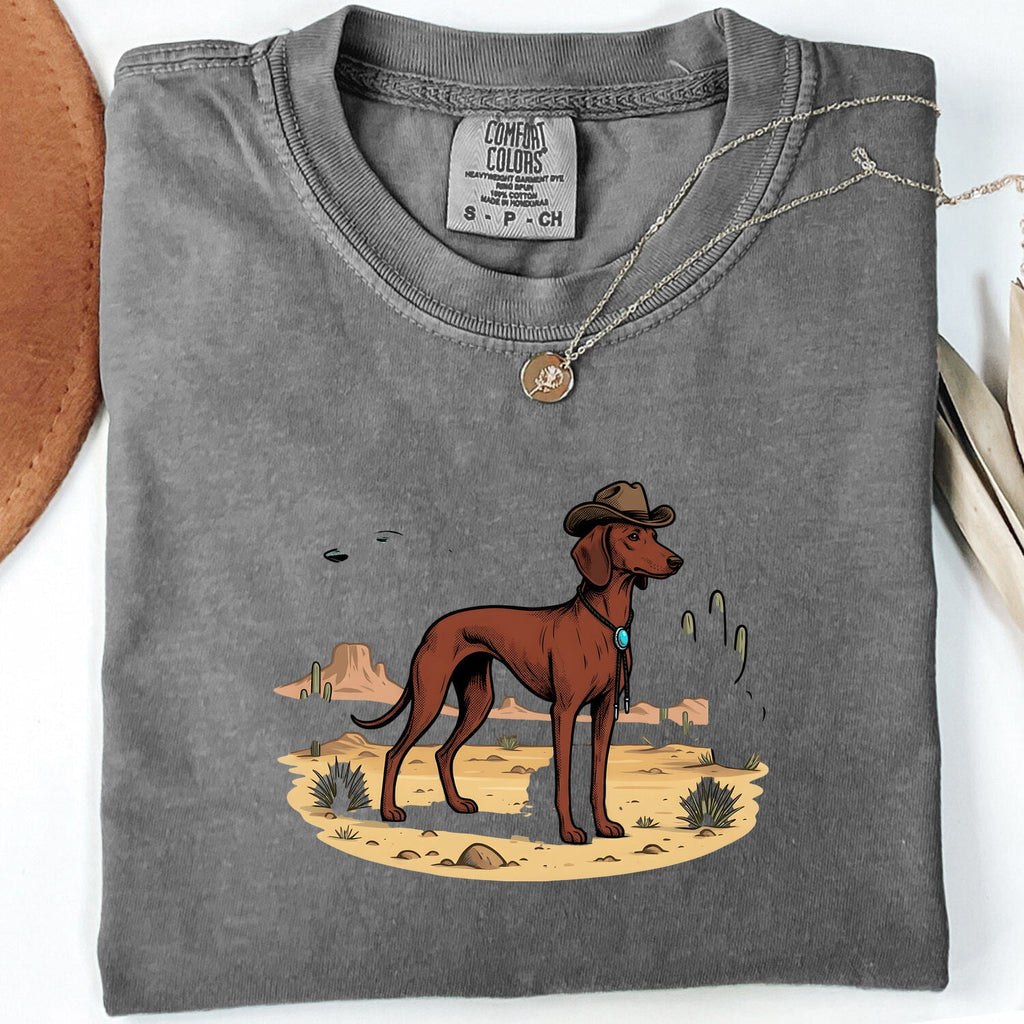Cowboy Dog Shirt, Western Dog Tee, Funny Ranch Dog Shirt, Cowgirl Gift