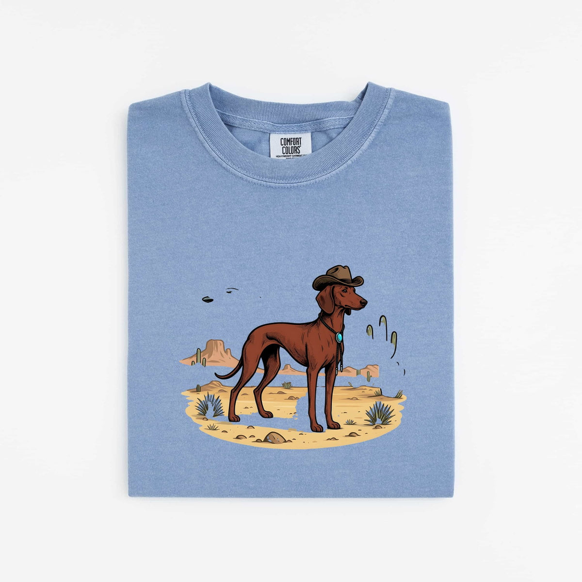 Cowboy Dog Shirt, Western Dog Tee, Funny Ranch Dog Shirt, Cowgirl Gift