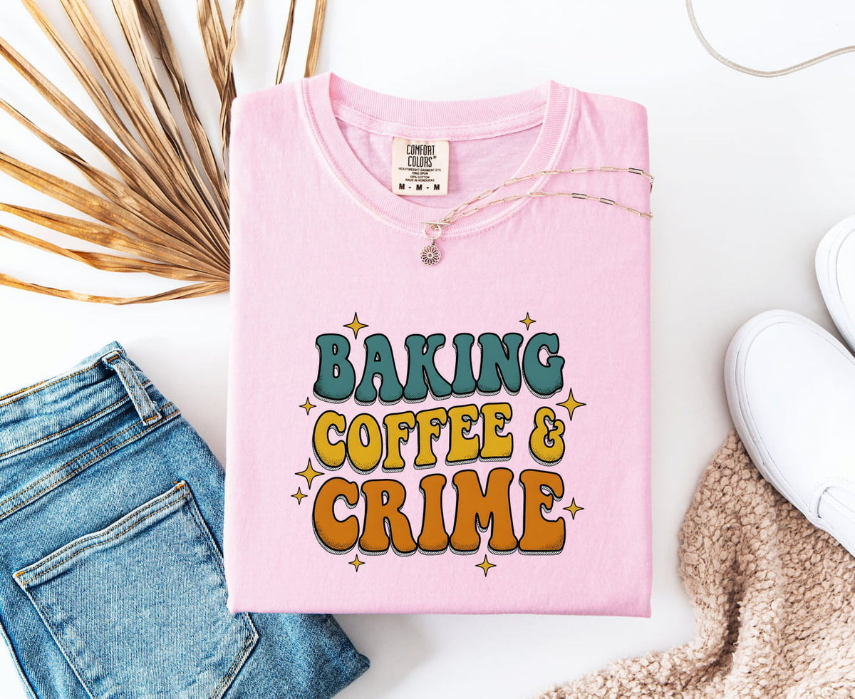 Pastries and Pugs Shirt, Funny Pug Tee, Croissant Dog Shirt, Pug Lover Gift for Her