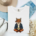 Fox Coffee Shirt, Funny Coffee Lover Tee, Cute Fox Graphic Shirt, Animal Lover Gift for Women, Espresso Tee