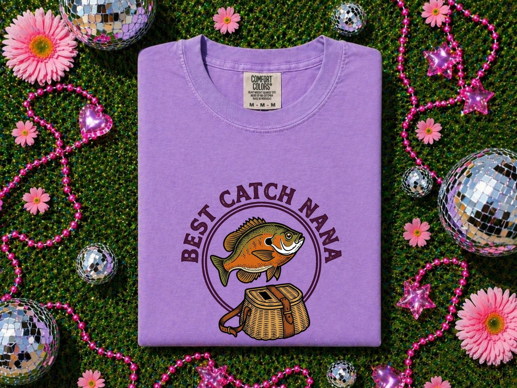 Best Catch Mama Shirt, Fishing Mom Tee, Fisherwoman Shirt, Lake Life Mom Shirt, Funny Fishing Gift for Women