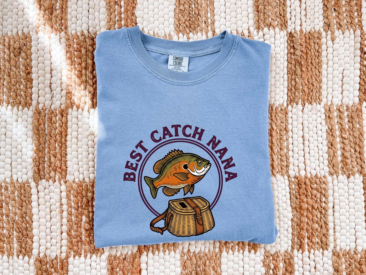 Best Catch Mama Shirt, Fishing Mom Tee, Fisherwoman Shirt, Lake Life Mom Shirt, Funny Fishing Gift for Women