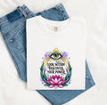 Look Within Discover Your Power Shirt, Inspirational Lotus Tee, Spiritual Empowerment Shirt, Positive Affirmation Gift