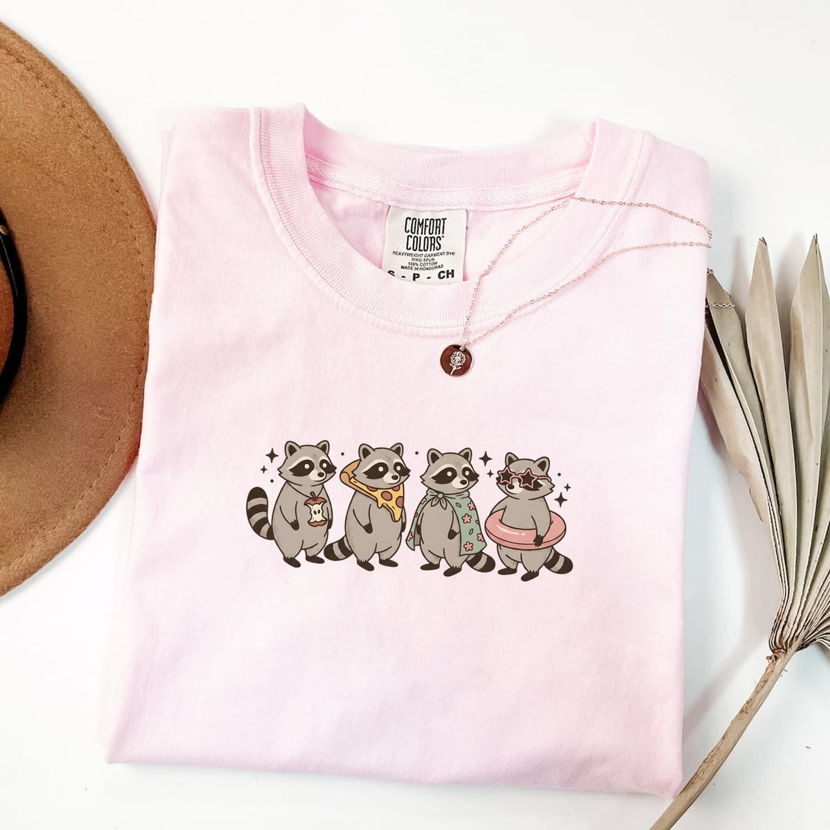 Cute Raccoon Shirt, Trash Panda Tee, Funny Raccoon Graphic Shirt, Raccoon Lover Gift, Cute Animal Tee for Women