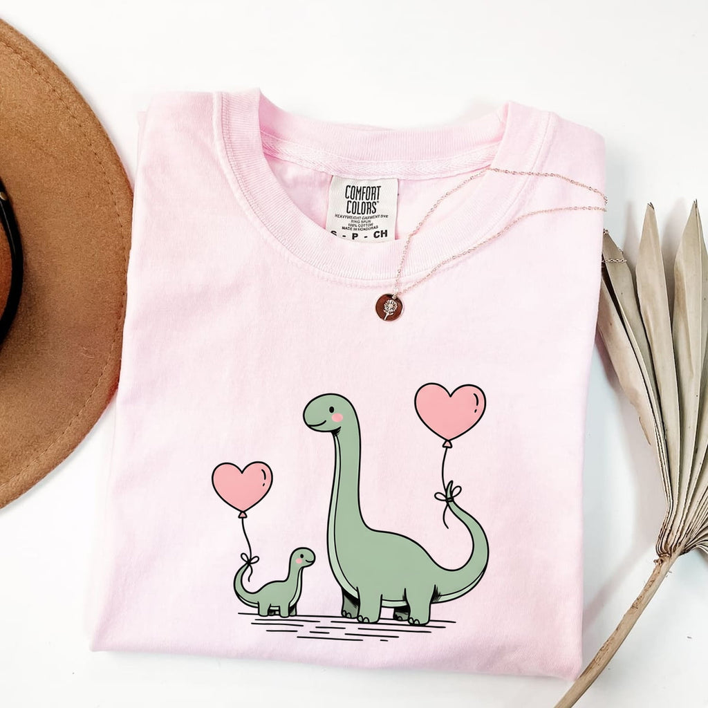 Dinosaur Mom Shirt, Mama and Baby Dinosaur Tee, Cute Dino Mom Shirt, Motherhood Gift, Dinosaur Lover Gift for Mom