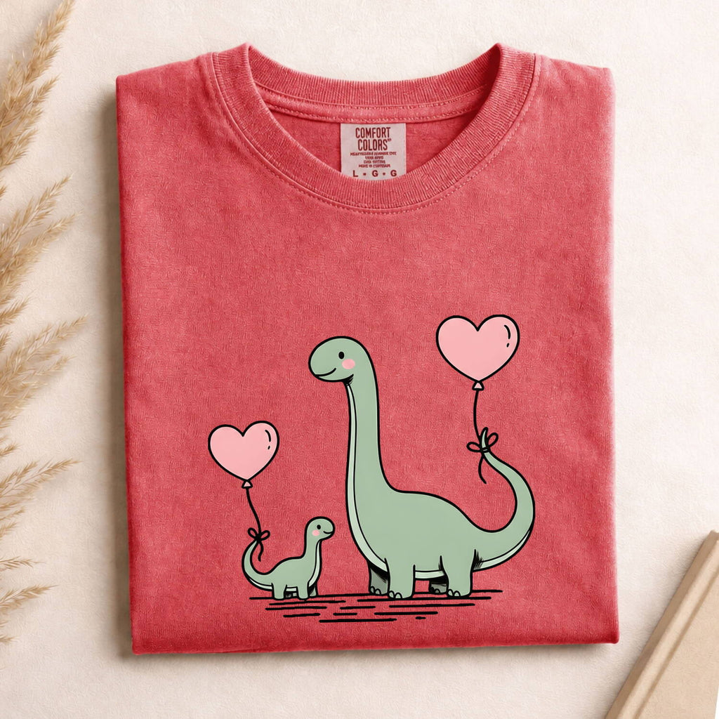 Dinosaur Mom Shirt, Mama and Baby Dinosaur Tee, Cute Dino Mom Shirt, Motherhood Gift, Dinosaur Lover Gift for Mom