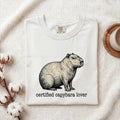Certified Capybara Lover Shirt, Funny Capybara Tee, Cute Animal Graphic Shirt, Capybara Gift for Women