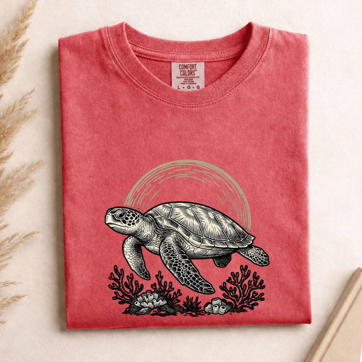 Vintage Sea Turtle Shirt – Ocean & Coastal Graphic Tee