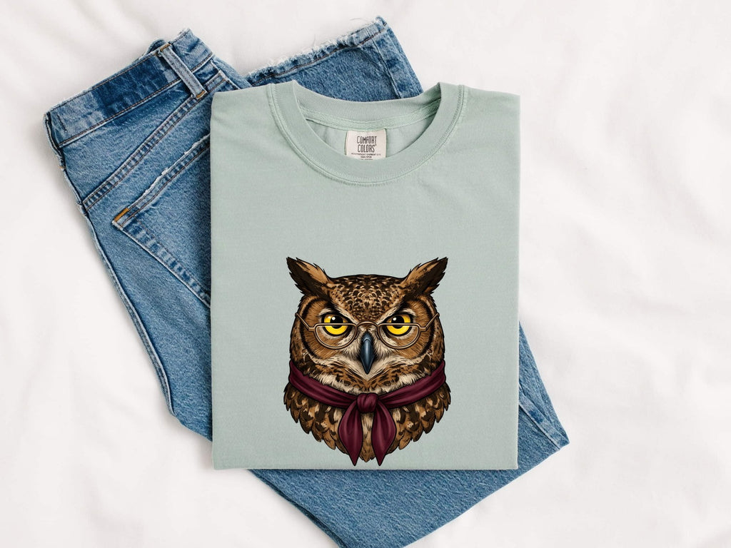 Distinguished Owl Shirt – Vintage Wise Owl Graphic Tee