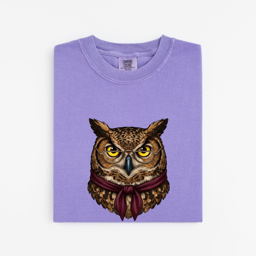 Distinguished Owl Shirt – Vintage Wise Owl Graphic Tee