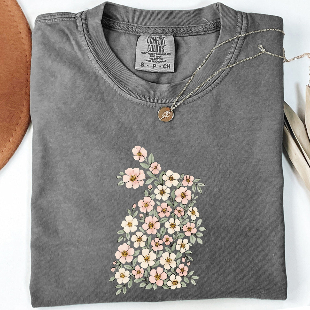 Wildflower Shirt – Delicate Botanical Floral Graphic Tee