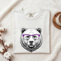 Bear With Glasses Shirt – Funny Hipster Bear Graphic Tee