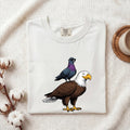 Funny Eagle & Pigeon Shirt – Weird Bird Graphic Tee