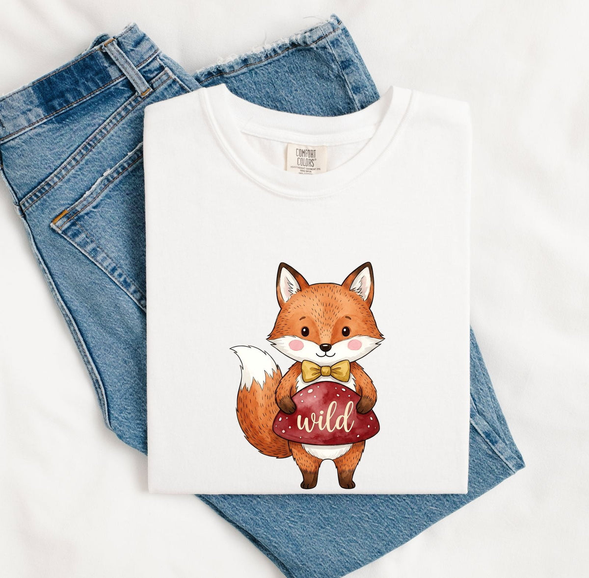 Stay Wild Fox Shirt – Cute Woodland Animal Graphic Tee