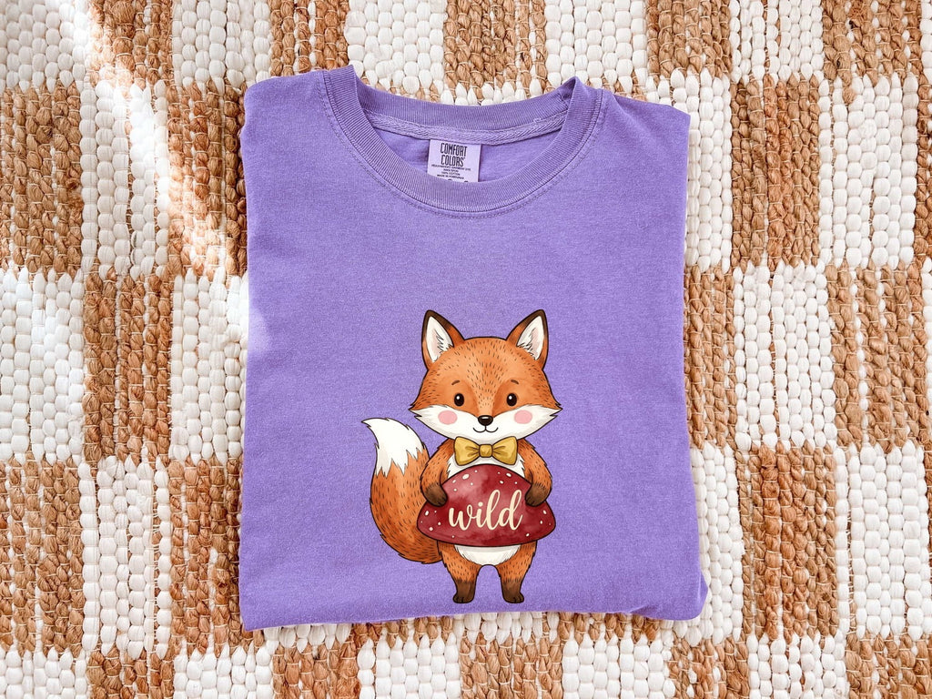 Stay Wild Fox Shirt – Cute Woodland Animal Graphic Tee