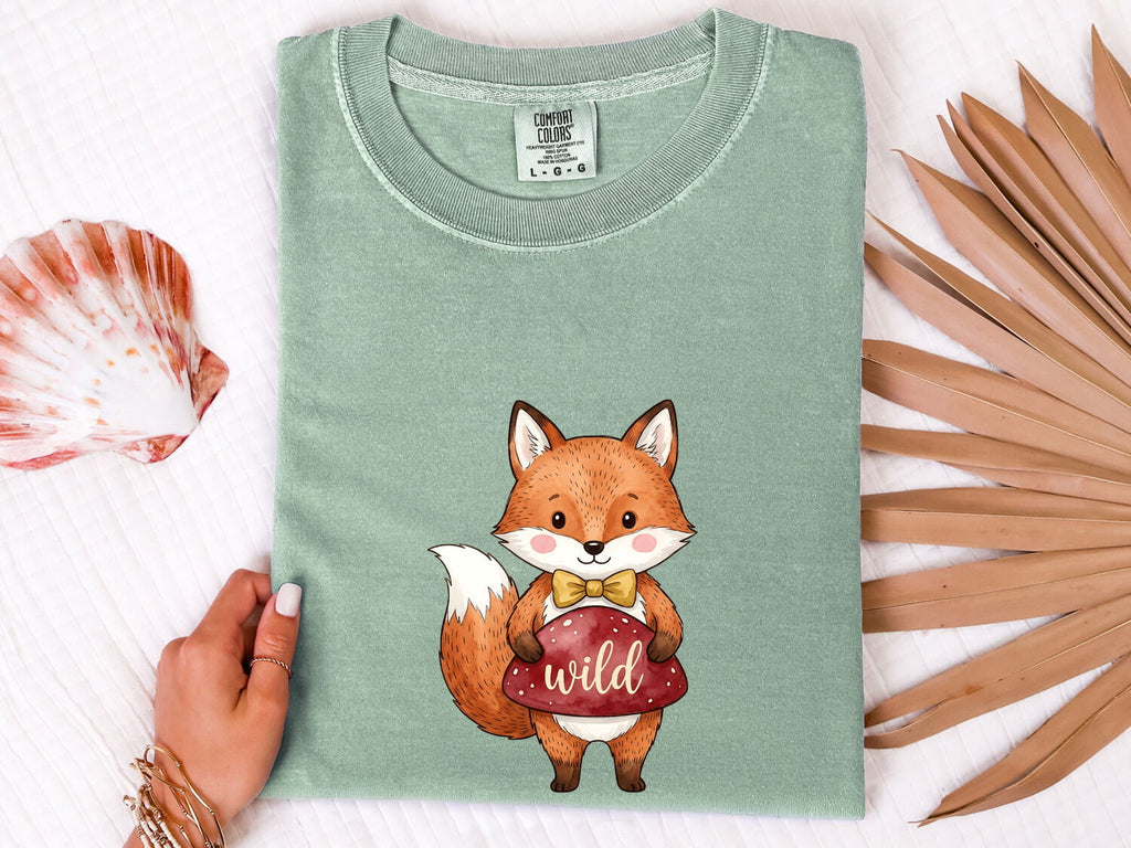 Stay Wild Fox Shirt – Cute Woodland Animal Graphic Tee