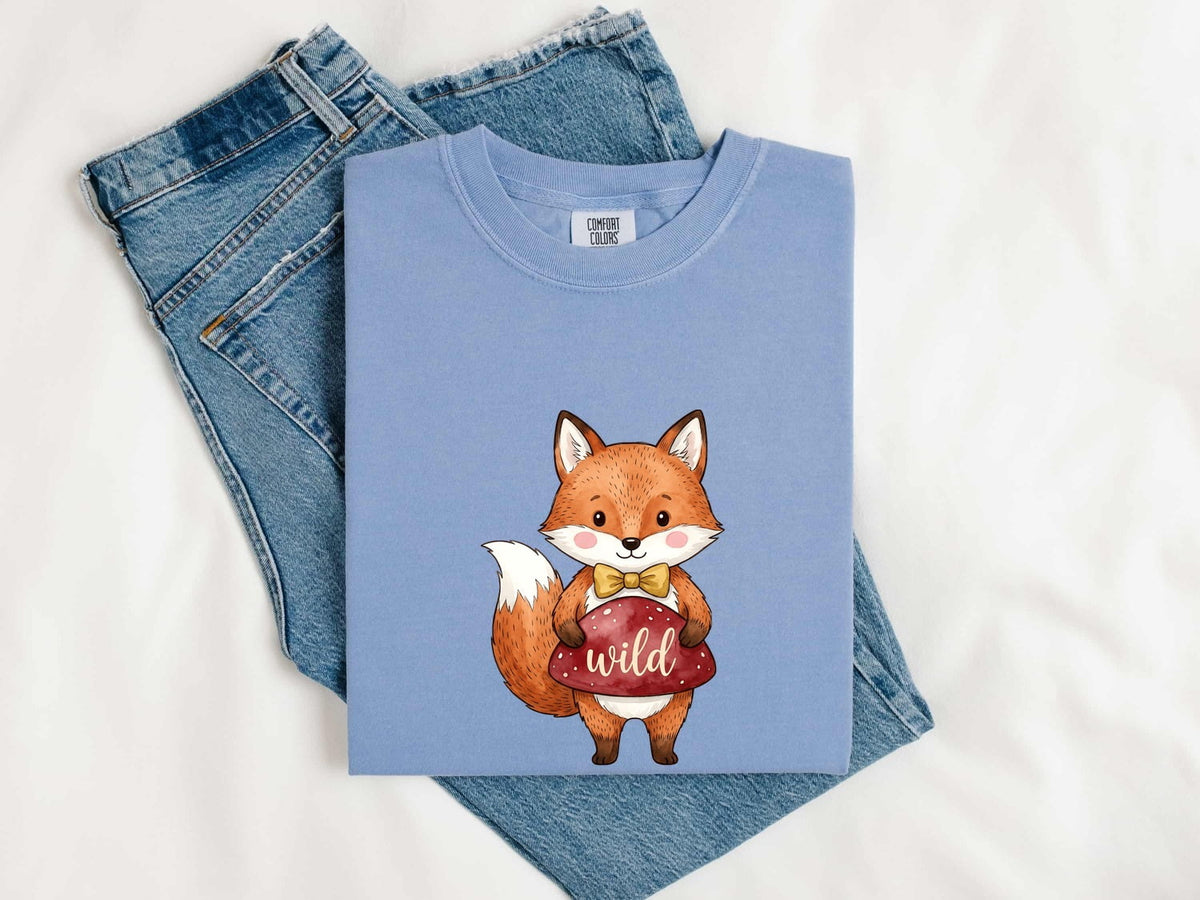 Stay Wild Fox Shirt – Cute Woodland Animal Graphic Tee