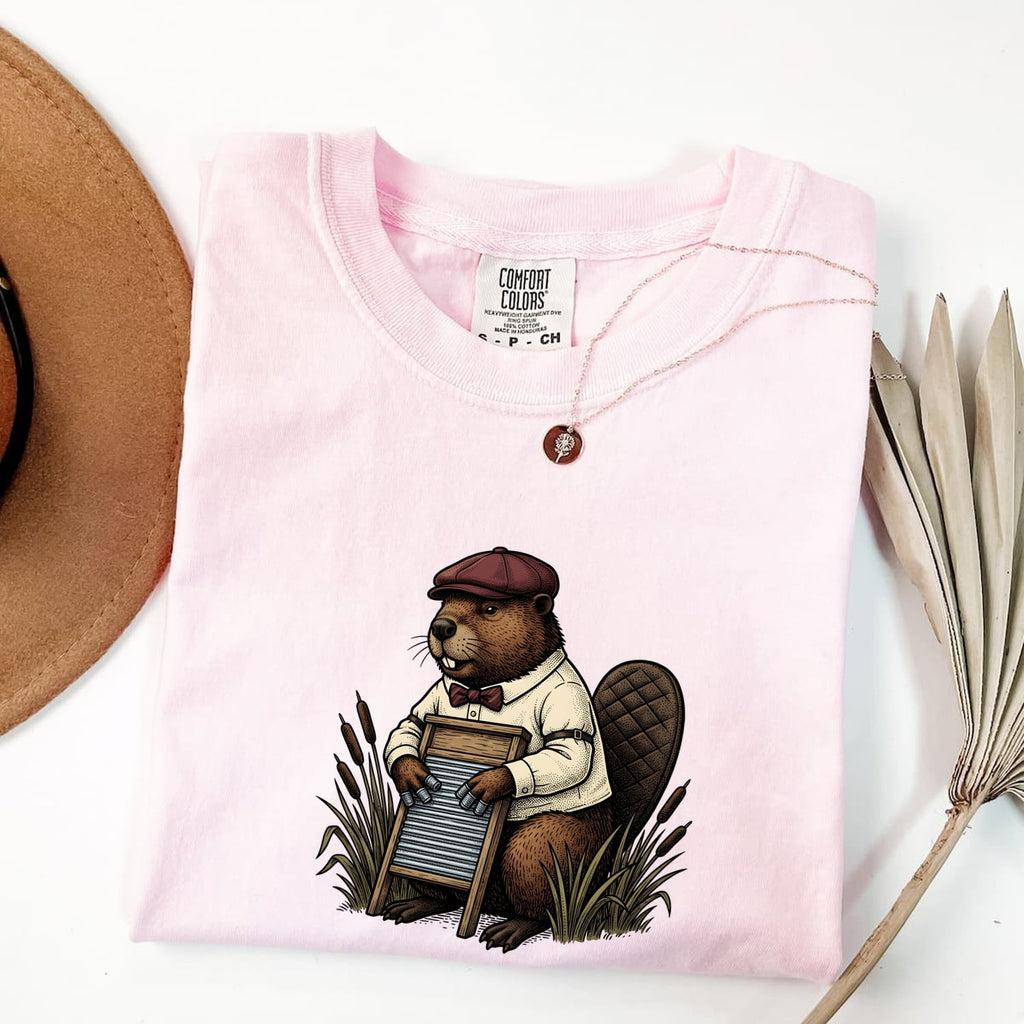 Beaver Washboard Music Shirt