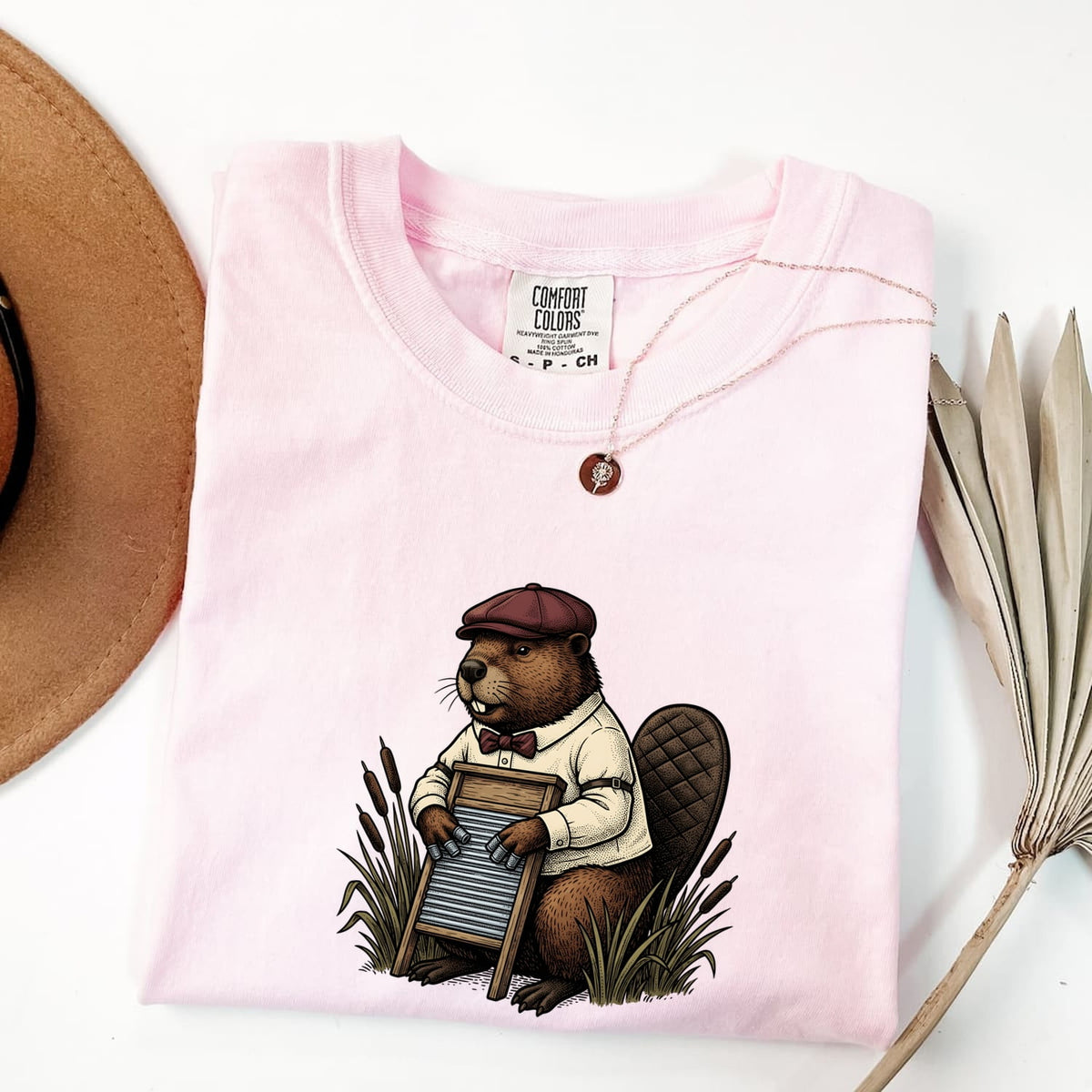 Beaver Washboard Music Shirt