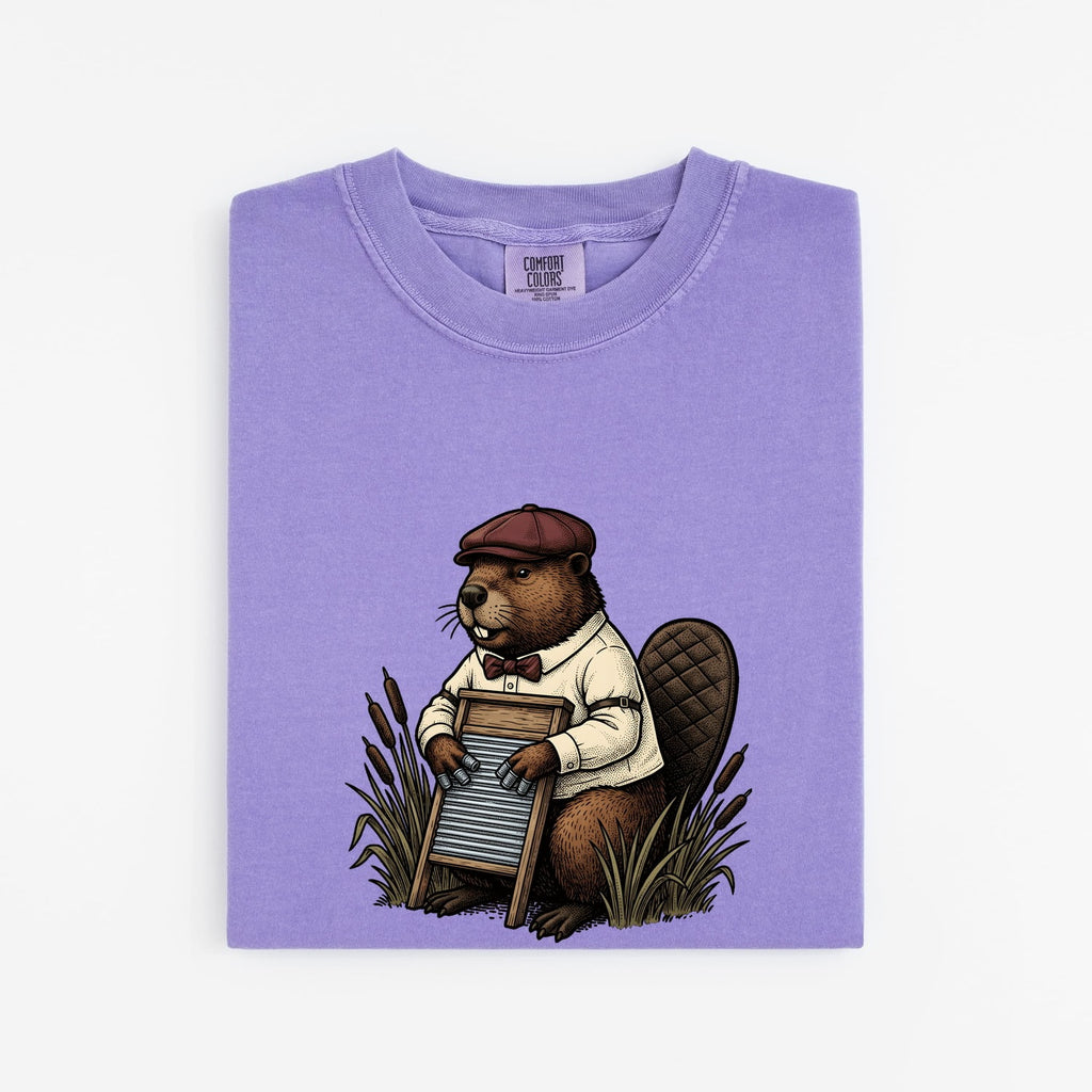 Beaver Washboard Music Shirt