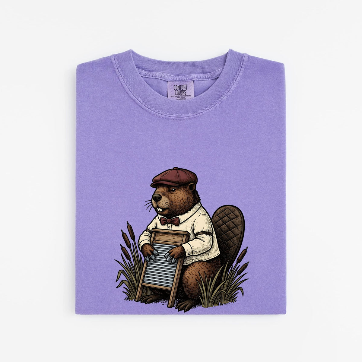 Beaver Washboard Music Shirt