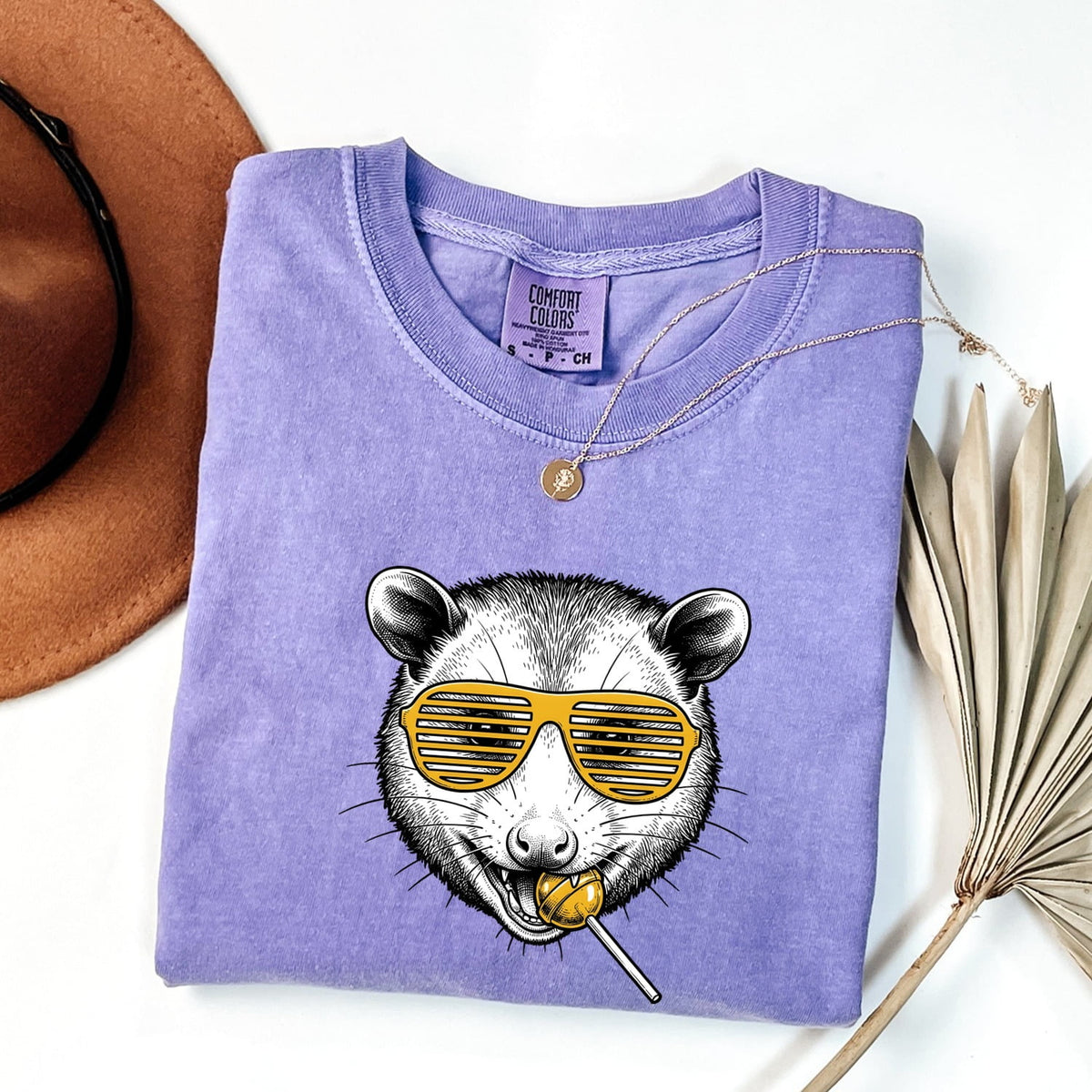 Retro Sunglasses Possum Shirt