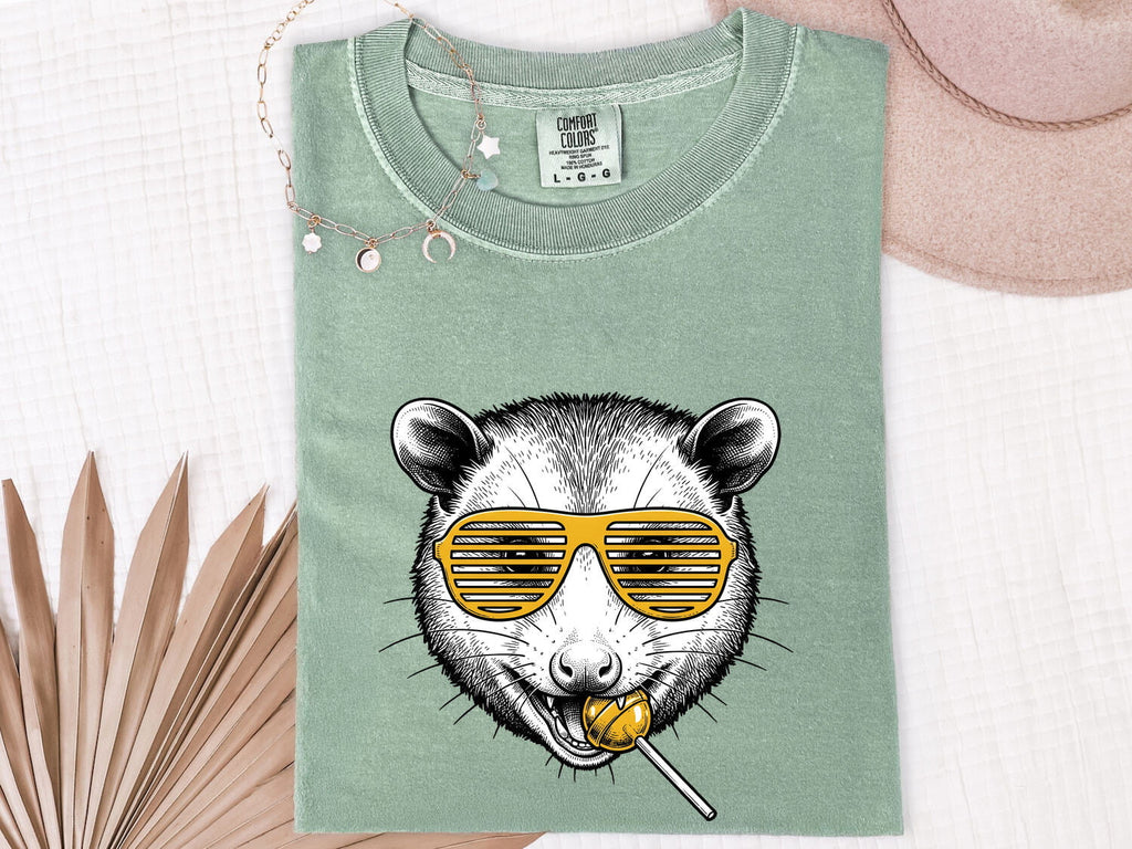 Retro Sunglasses Possum Shirt