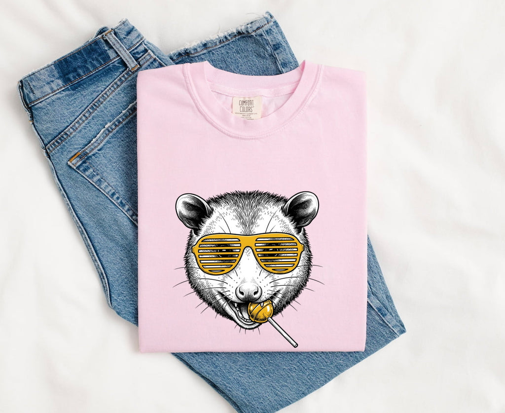 Retro Sunglasses Possum Shirt