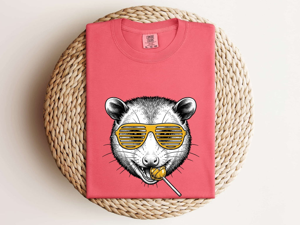 Retro Sunglasses Possum Shirt