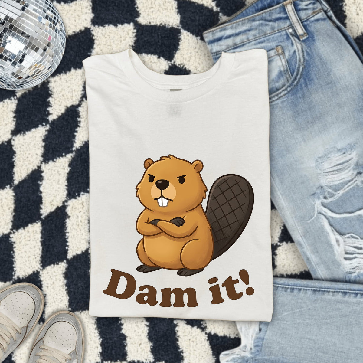 Dam It Funny Beaver Shirt