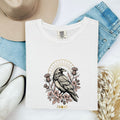 Celestial Botanical Raven Shirt