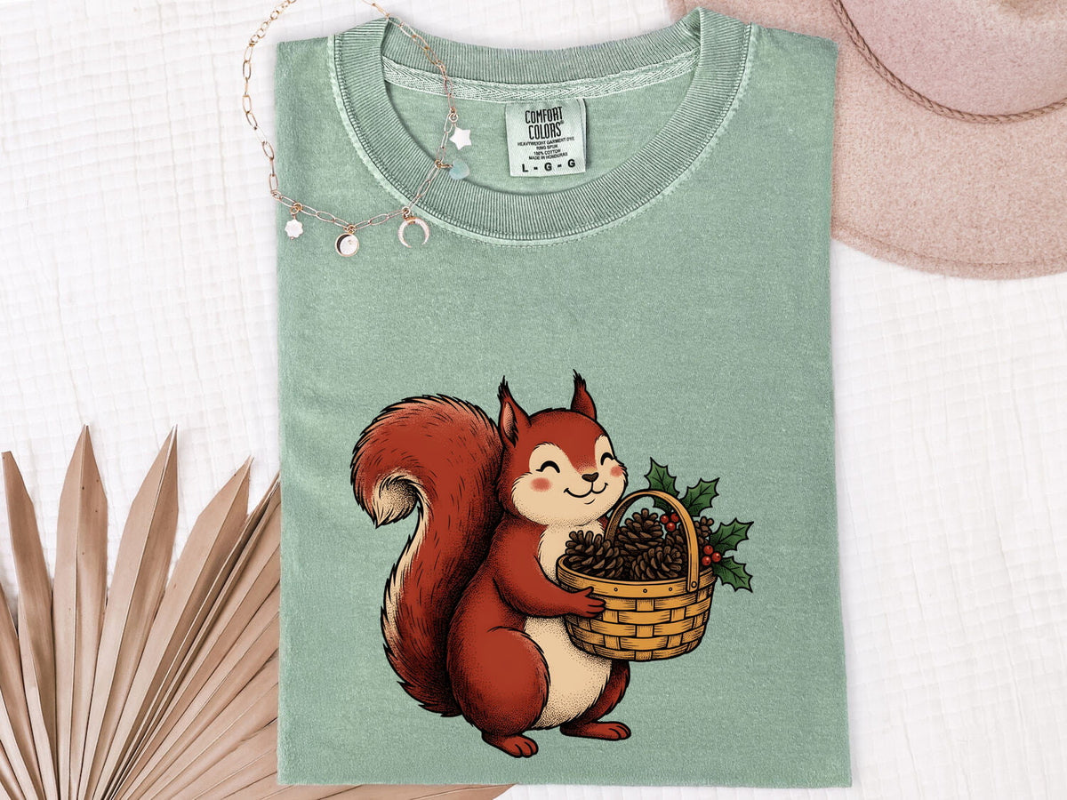 Cute Woodland Squirrel Shirt