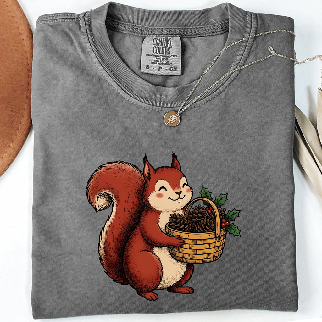 Cute Woodland Squirrel Shirt