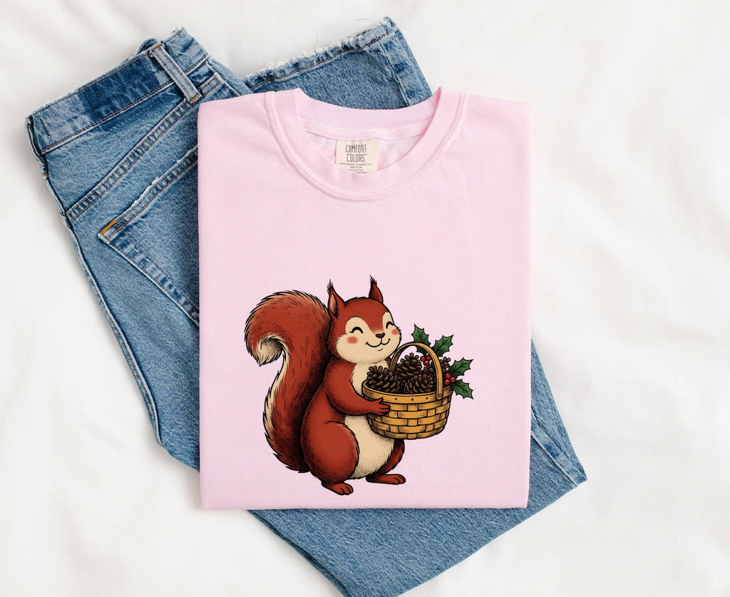 Cute Woodland Squirrel Shirt