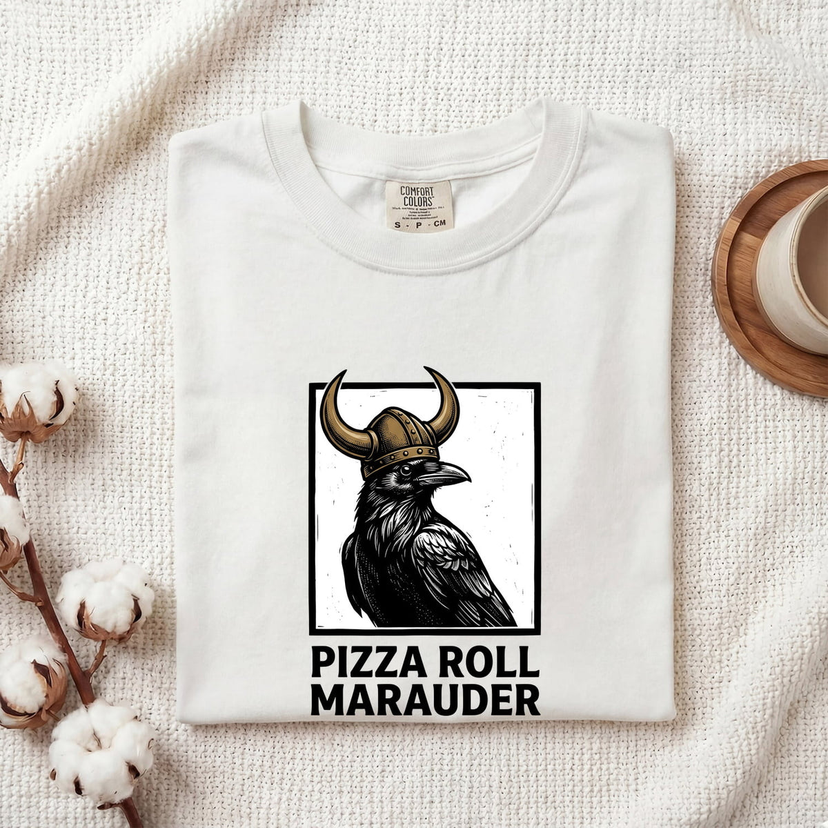 Pizza Roll Marauder Raven Shirt